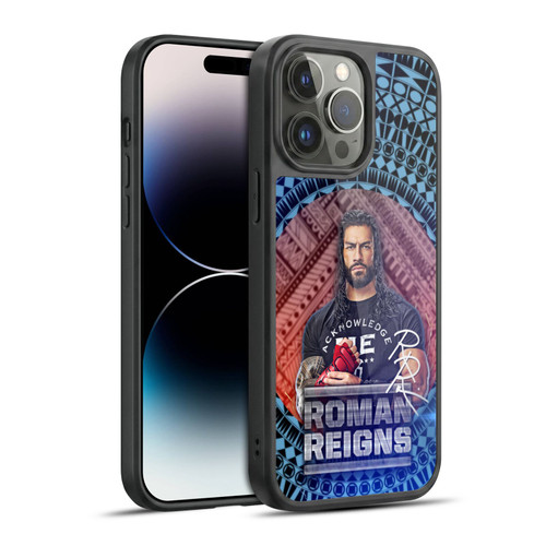 WWE Roman Reigns Tribal Pattern Gel Armour Case For Apple iPhone 14 Pro Max