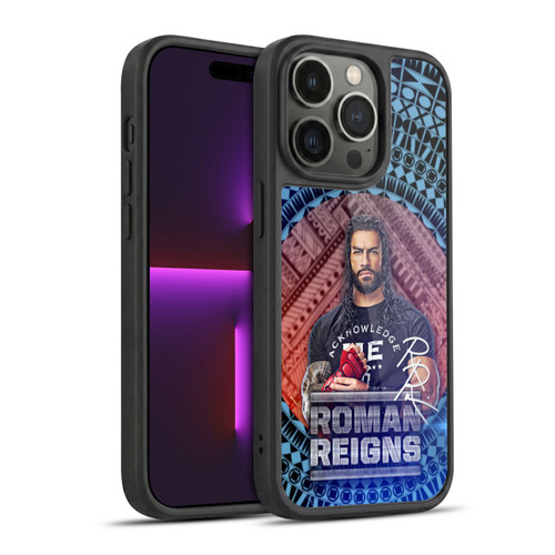 WWE Roman Reigns Tribal Pattern Gel Armour Case For Apple iPhone 14 Pro