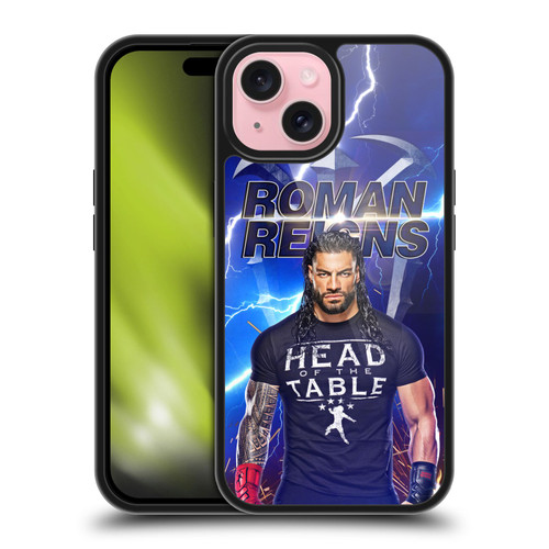 WWE Roman Reigns Lightning Gel Armour Case For Apple iPhone 15 WWE Roman Reigns Lightning Gel Armour Case For Apple iPhone 15