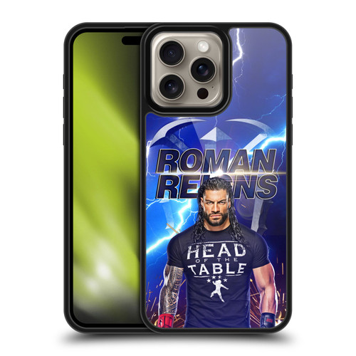 WWE Roman Reigns Lightning Gel Armour Case For Apple iPhone 16 Pro Max WWE Roman Reigns Lightning Gel Armour Case For Apple iPhone 16 Pro Max