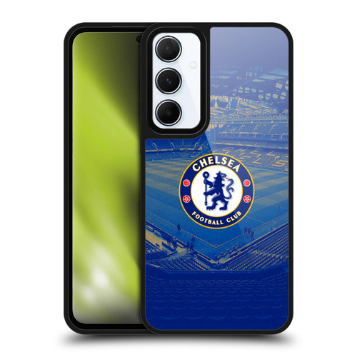 Chelsea Football Club Retro Kit and Stadium Stamford Bridge Gel Armour Case For Samsung Galaxy A55 5G