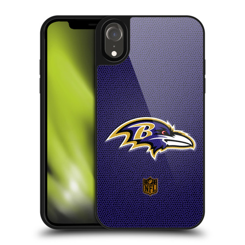 NFL Baltimore Ravens Logo Football Gel Armour Case For Apple iPhone XR