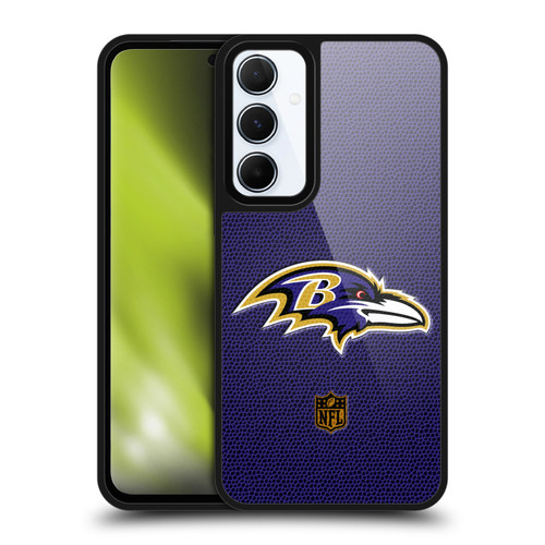 NFL Baltimore Ravens Logo Football Gel Armour Case For Samsung Galaxy A55 5G