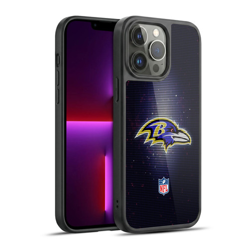 NFL Baltimore Ravens Artwork LED Gel Armour Case For Apple iPhone 13 Pro Max
