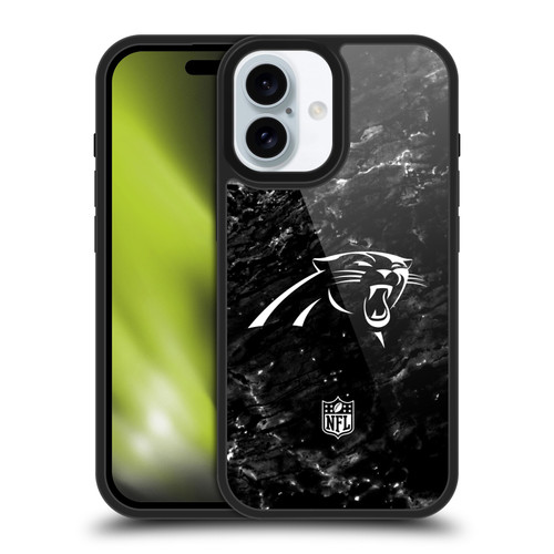 NFL Carolina Panthers Artwork Marble Gel Armour Case For Apple iPhone 16