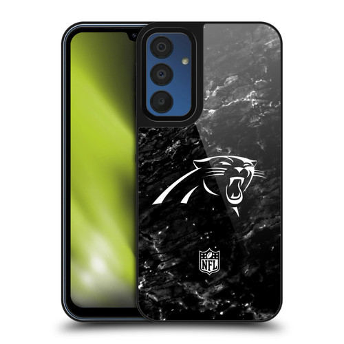 NFL Carolina Panthers Artwork Marble Gel Armour Case For Samsung Galaxy A15