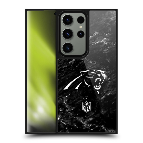 NFL Carolina Panthers Artwork Marble Gel Armour Case For Samsung Galaxy S24 Ultra 5G