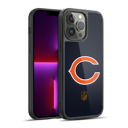 NFL Chicago Bears Logo Football Gel Armour Case For Apple iPhone 13 Pro Max