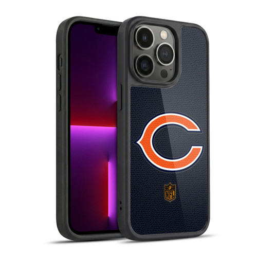 NFL Chicago Bears Logo Football Gel Armour Case For Apple iPhone 13 Pro