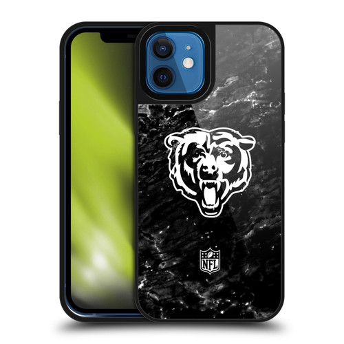 NFL Chicago Bears Artwork Marble Gel Armour Case For Apple iPhone 12 / iPhone 12 Pro