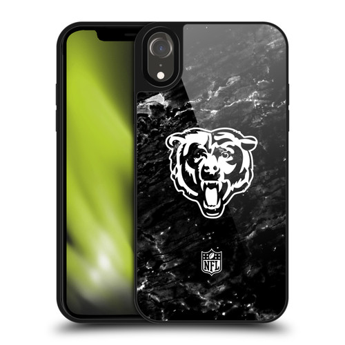 NFL Chicago Bears Artwork Marble Gel Armour Case For Apple iPhone XR