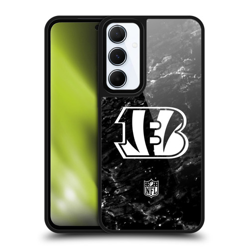 NFL Cincinnati Bengals Artwork Marble Gel Armour Case For Samsung Galaxy A55 5G