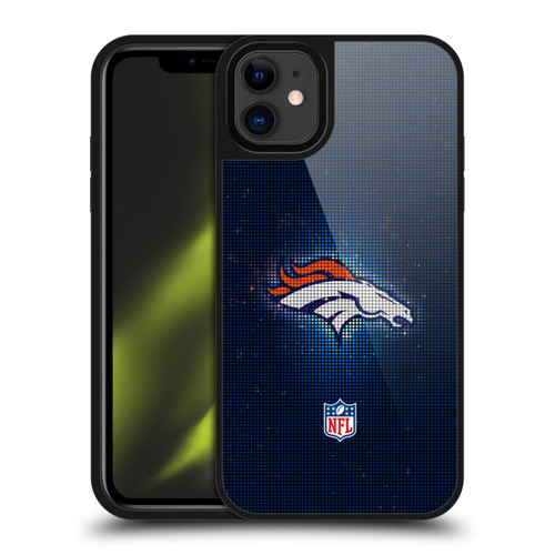 NFL Denver Broncos Artwork LED Gel Armour Case For Apple iPhone 11