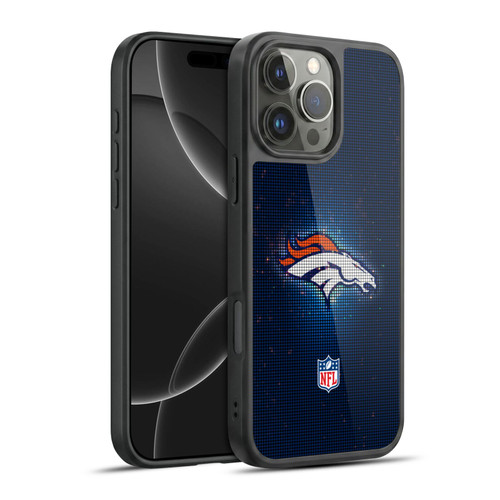 NFL Denver Broncos Artwork LED Gel Armour Case For Apple iPhone 16 Pro Max