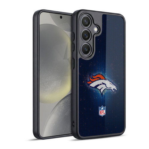 NFL Denver Broncos Artwork LED Gel Armour Case For Samsung Galaxy S24 5G