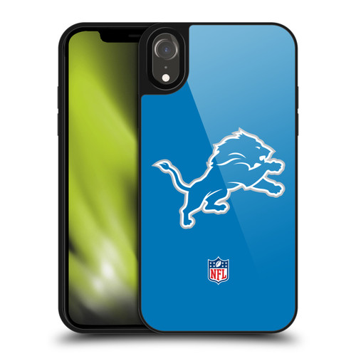 NFL Detroit Lions Logo Plain Gel Armour Case For Apple iPhone XR