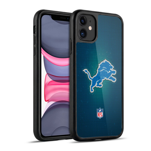 NFL Detroit Lions Artwork LED Gel Armour Case For Apple iPhone 11