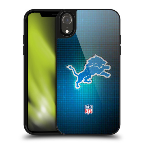 NFL Detroit Lions Artwork LED Gel Armour Case For Apple iPhone XR