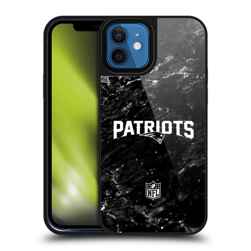 NFL New England Patriots Artwork Marble Gel Armour Case For Apple iPhone 12 / iPhone 12 Pro