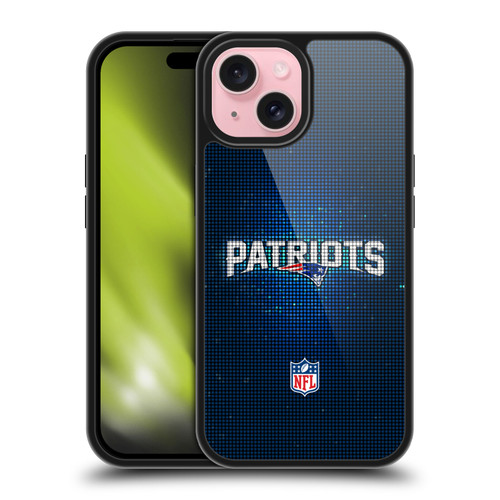 NFL New England Patriots Artwork LED Gel Armour Case For Apple iPhone 15