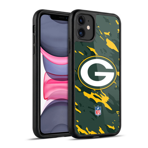 NFL Green Bay Packers Logo Camou Gel Armour Case For Apple iPhone 11