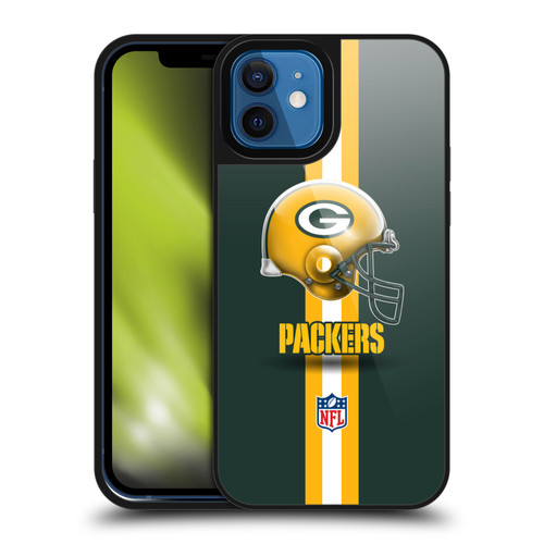 NFL Green Bay Packers Logo Helmet Gel Armour Case For Apple iPhone 12 / iPhone 12 Pro