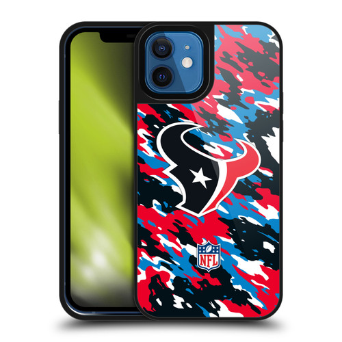 NFL Houston Texans Logo Camou Gel Armour Case For Apple iPhone 12 / iPhone 12 Pro
