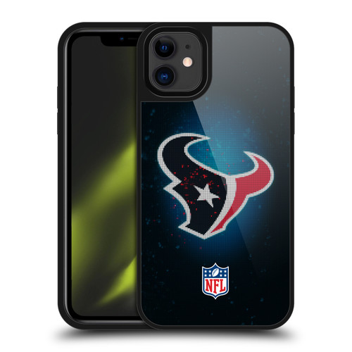 NFL Houston Texans Artwork LED Gel Armour Case For Apple iPhone 11