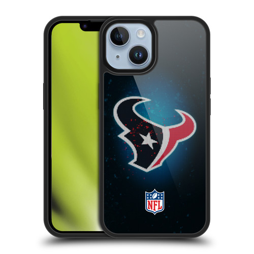 NFL Houston Texans Artwork LED Gel Armour Case For Apple iPhone 14