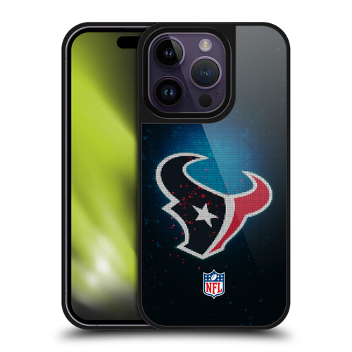 NFL Houston Texans Artwork LED Gel Armour Case For Apple iPhone 14 Pro