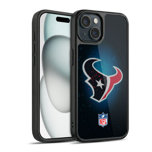 NFL Houston Texans Artwork LED Gel Armour Case For Apple iPhone 15