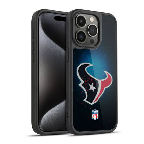 NFL Houston Texans Artwork LED Gel Armour Case For Apple iPhone 15 Pro