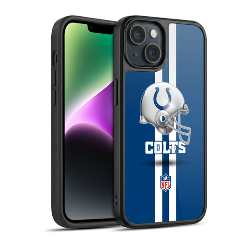 NFL Indianapolis Colts Logo Helmet Gel Armour Case For Apple iPhone 14