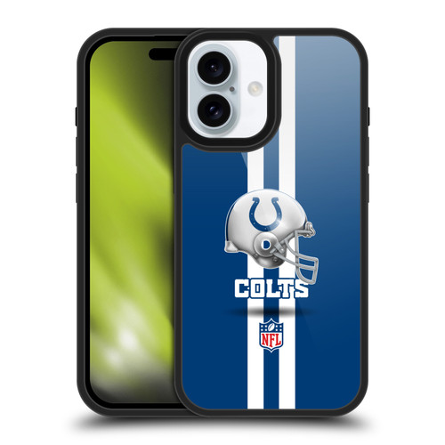 NFL Indianapolis Colts Logo Helmet Gel Armour Case For Apple iPhone 16