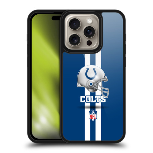 NFL Indianapolis Colts Logo Helmet Gel Armour Case For Apple iPhone 16 Pro