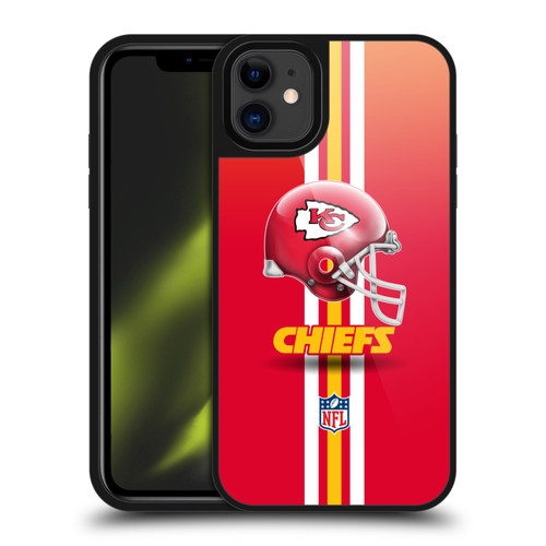 NFL Kansas City Chiefs Logo Helmet Gel Armour Case For Apple iPhone 11