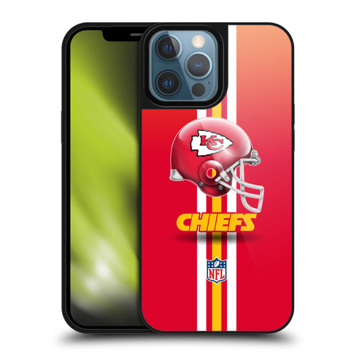 NFL Kansas City Chiefs Logo Helmet Gel Armour Case For Apple iPhone 13 Pro Max