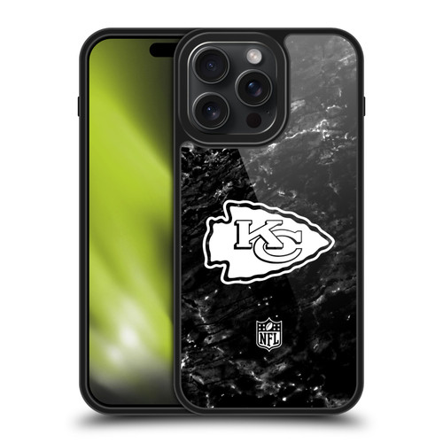 NFL Kansas City Chiefs Artwork Marble Gel Armour Case For Apple iPhone 15 Pro Max