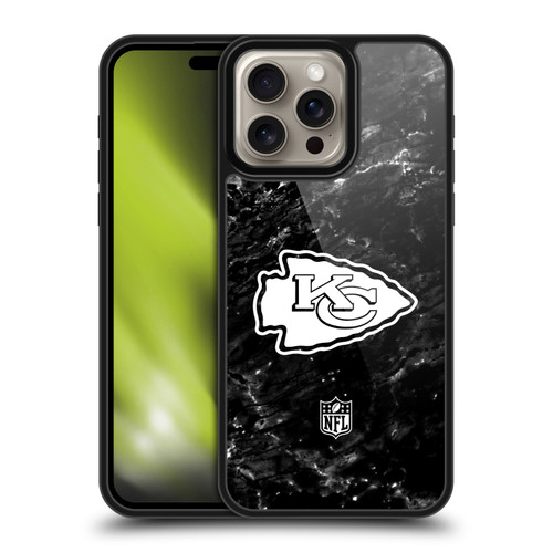 NFL Kansas City Chiefs Artwork Marble Gel Armour Case For Apple iPhone 16 Pro Max