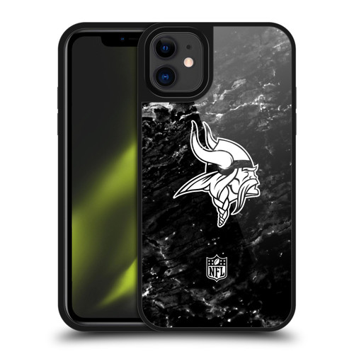 NFL Minnesota Vikings Artwork Marble Gel Armour Case For Apple iPhone 11