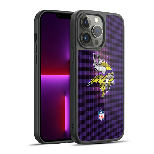 NFL Minnesota Vikings Artwork LED Gel Armour Case For Apple iPhone 13 Pro Max