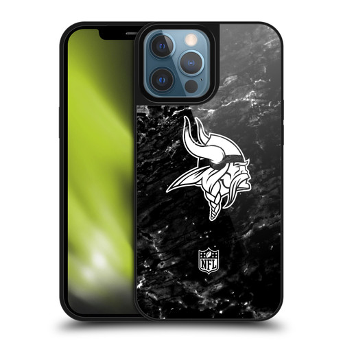 NFL Minnesota Vikings Artwork Marble Gel Armour Case For Apple iPhone 13 Pro Max