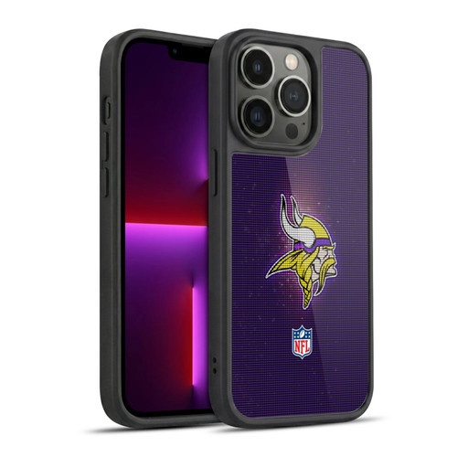 NFL Minnesota Vikings Artwork LED Gel Armour Case For Apple iPhone 13 Pro