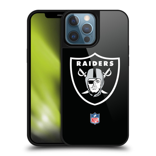 NFL Las Vegas Raiders Logo Plain Gel Armour Case For Apple iPhone 13 Pro Max