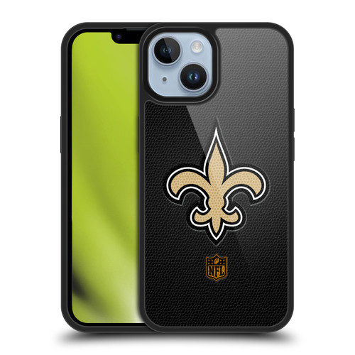 NFL New Orleans Saints Logo Football Gel Armour Case For Apple iPhone 14