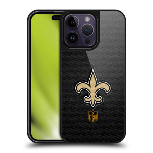 NFL New Orleans Saints Logo Football Gel Armour Case For Apple iPhone 14 Pro Max