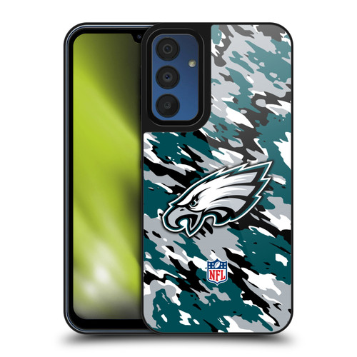 NFL Philadelphia Eagles Logo Camou Gel Armour Case For Samsung Galaxy A15