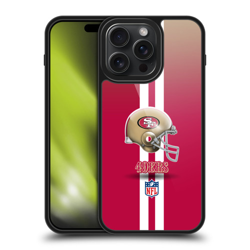 NFL San Francisco 49Ers Logo Helmet Gel Armour Case For Apple iPhone 15 Pro Max