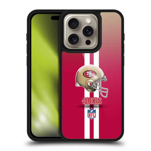 NFL San Francisco 49Ers Logo Helmet Gel Armour Case For Apple iPhone 16 Pro