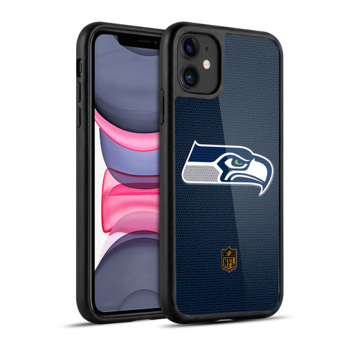 NFL Seattle Seahawks Logo Football Gel Armour Case For Apple iPhone 11